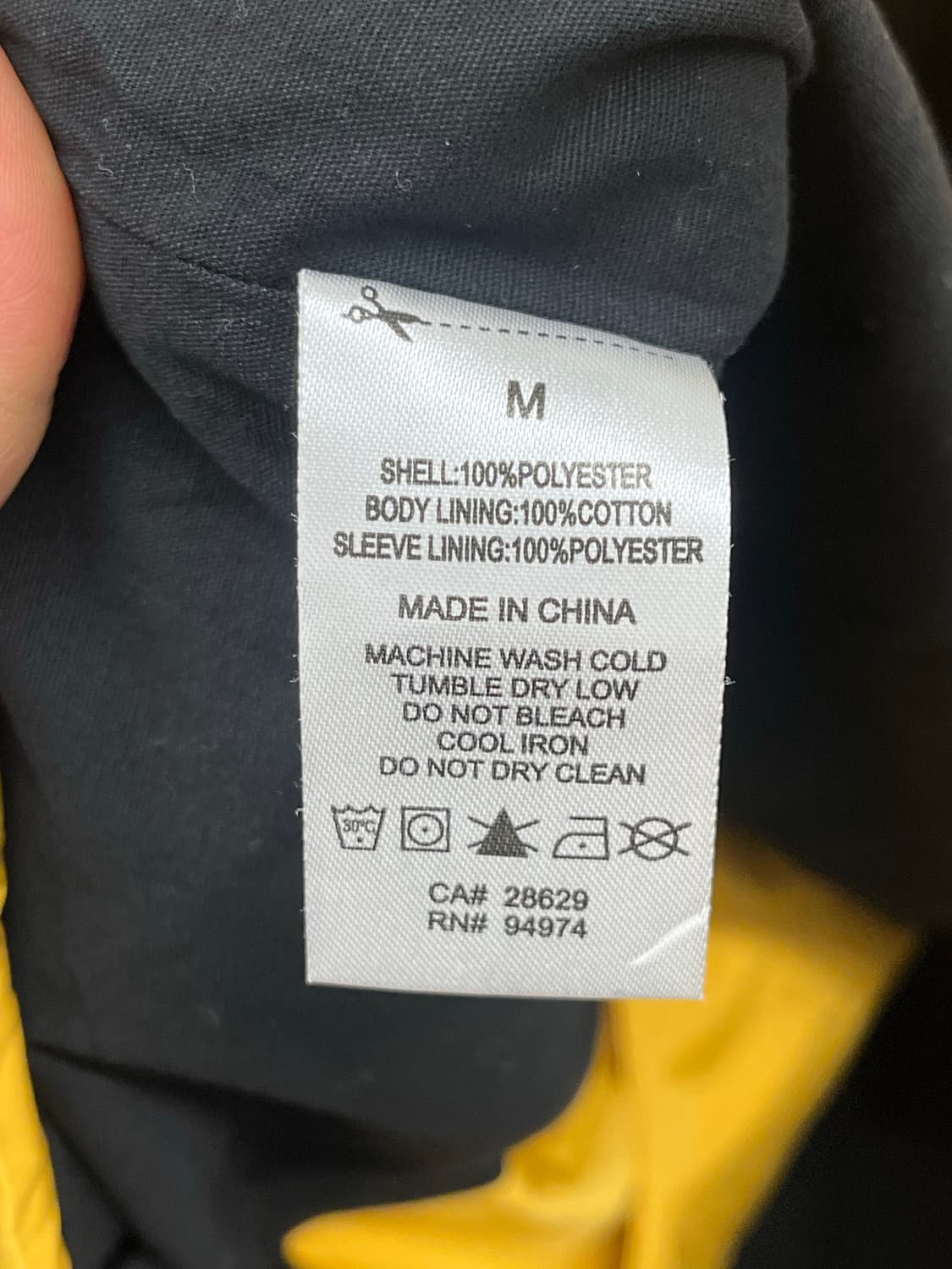 스투시 코치 자켓 머스타드 상품이미지4