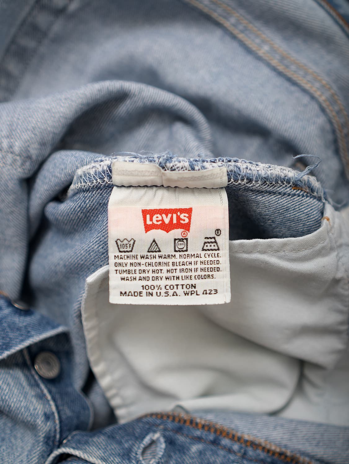 90’s Levi’s 501 Washed Denim Pants 상품이미지5