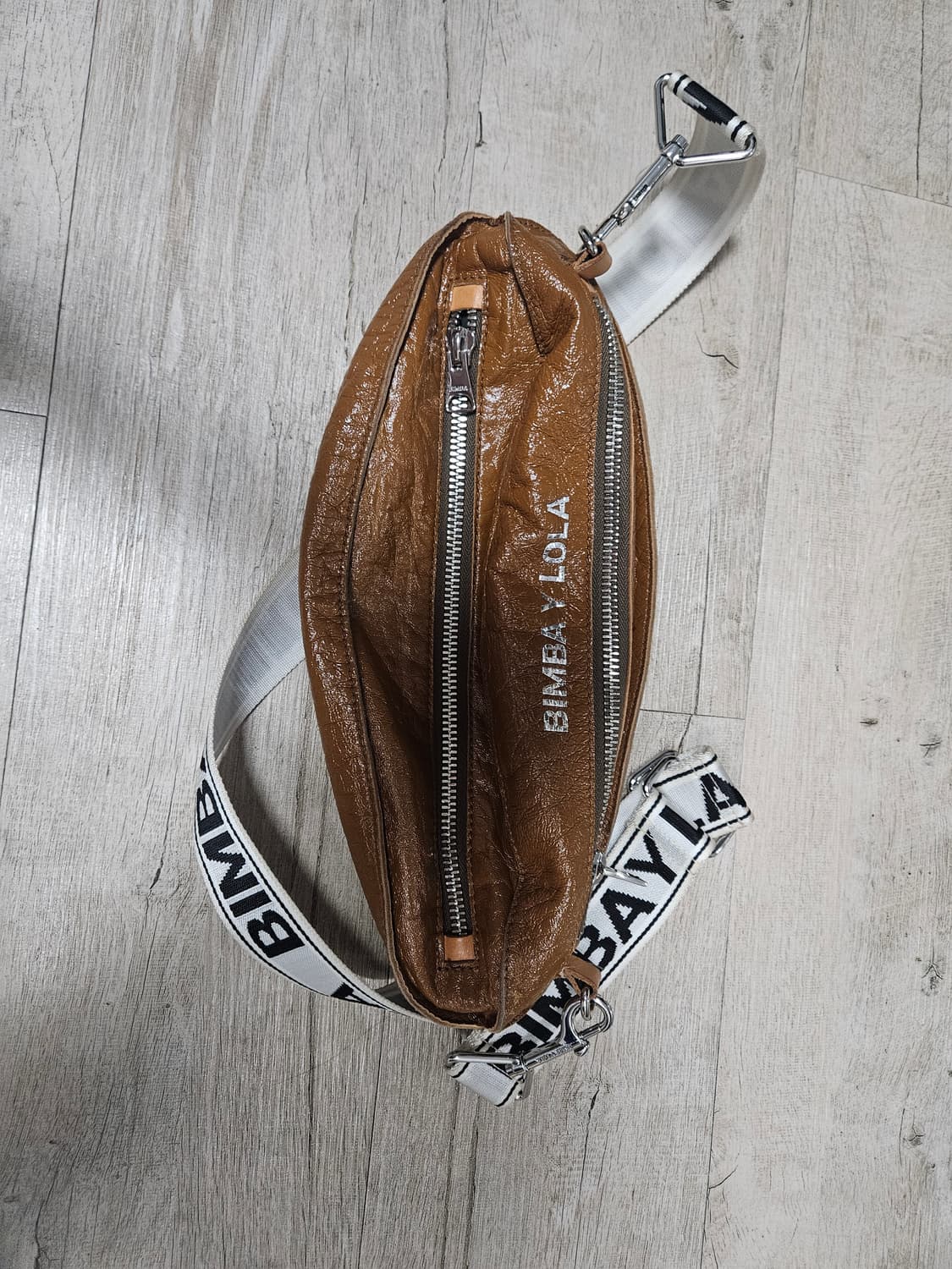 빔바이롤라 브라운 레더백 상품이미지3