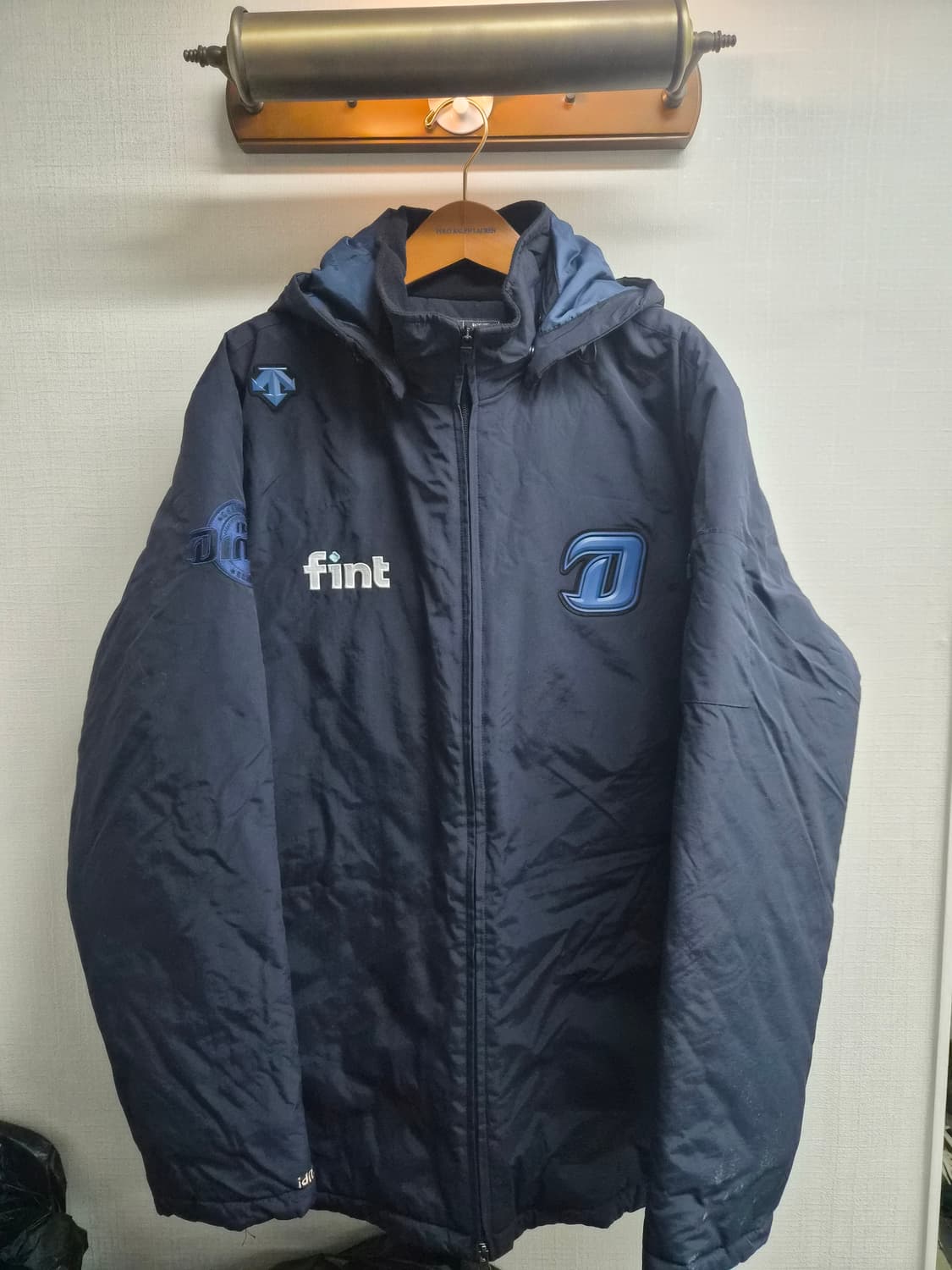 4XL/120) 데상트 NC 다이노스 22시즌 동계 누빔 점퍼 팝니다 상품이미지1