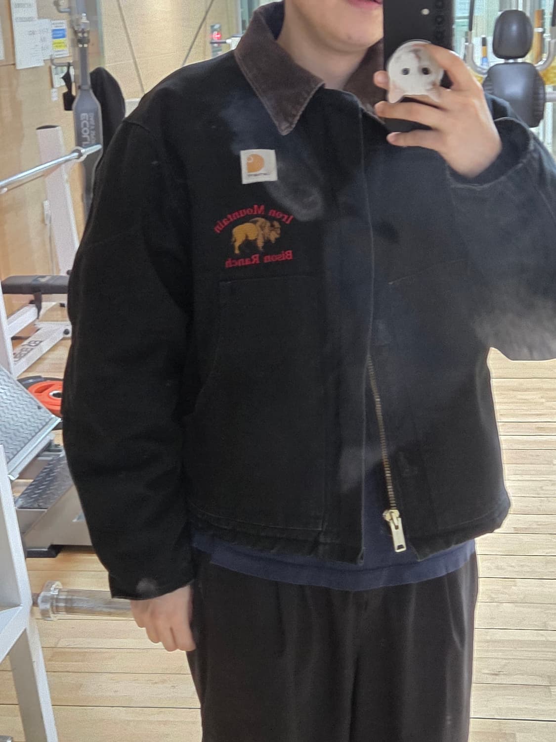 칼하트 J02 아크틱 자켓 블랙 상품이미지7