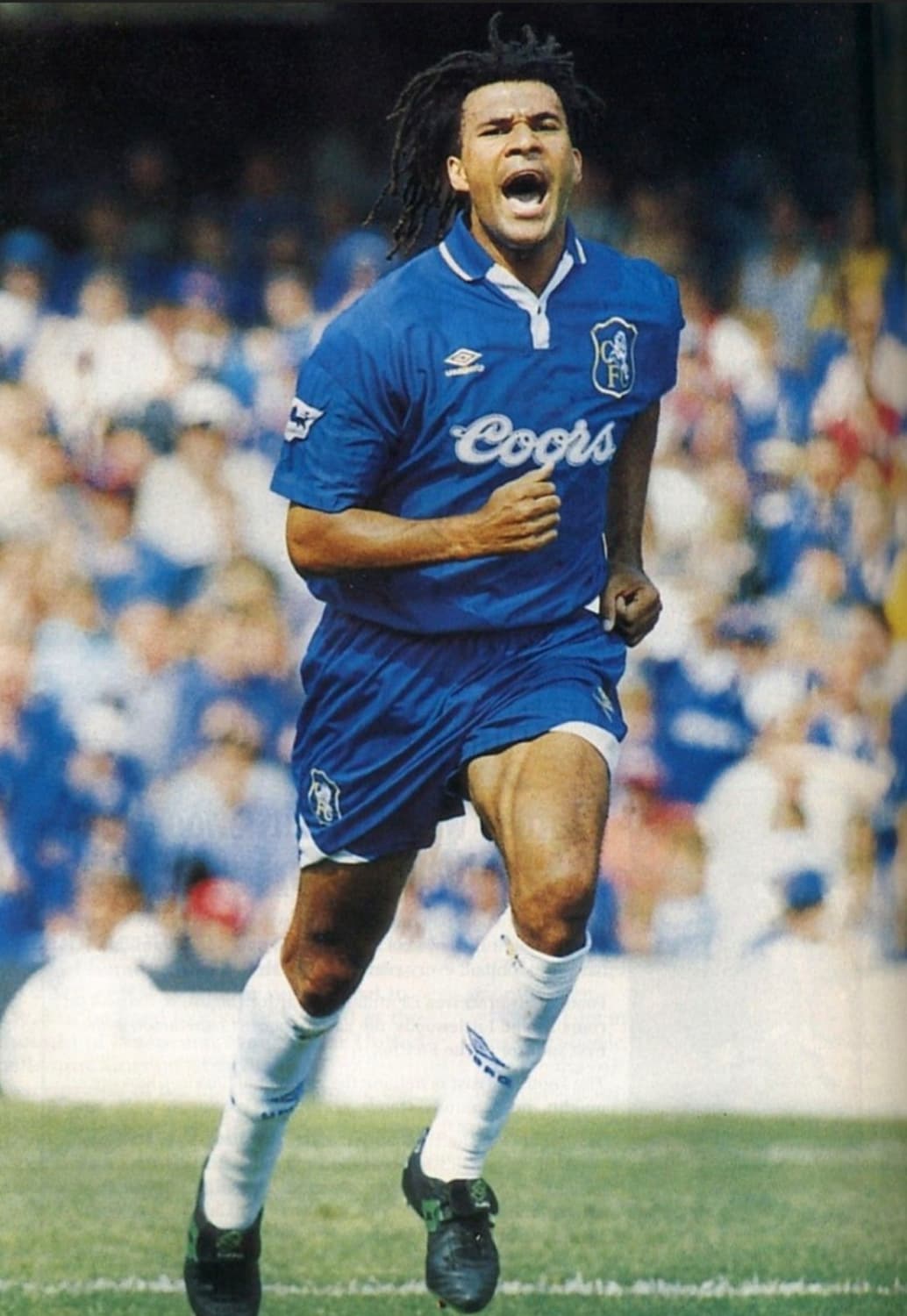 레트로) 95-97 첼시 홈팀 루드 굴리트 유니폼 L사이즈 레플리카 상품이미지9