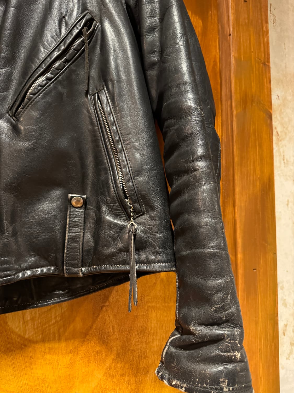 50s 할리데이비슨 Double Style 라이더자켓 (40) 상품이미지8