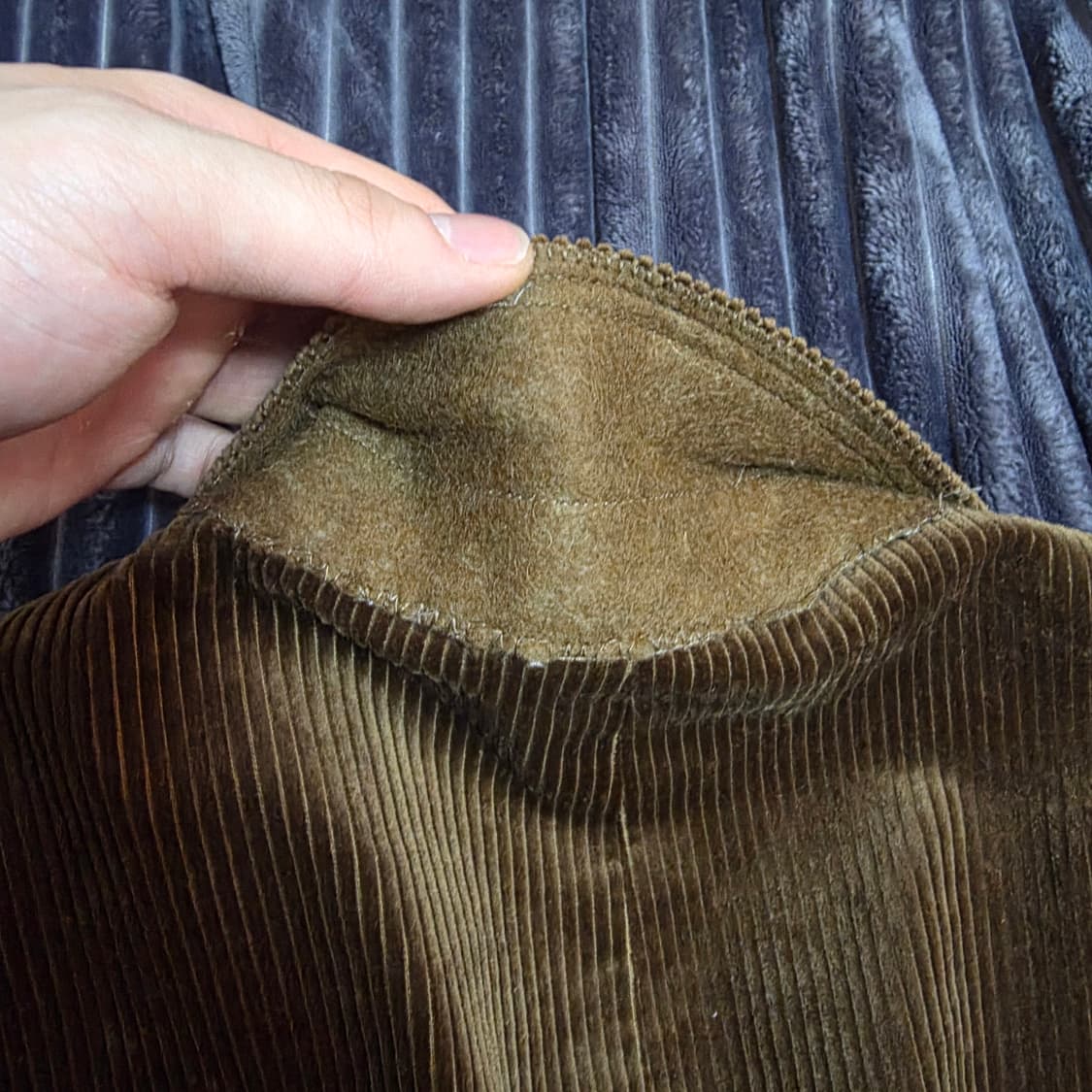 폴로 코듀로이 브라운 RL67 자켓 44R 상품이미지6