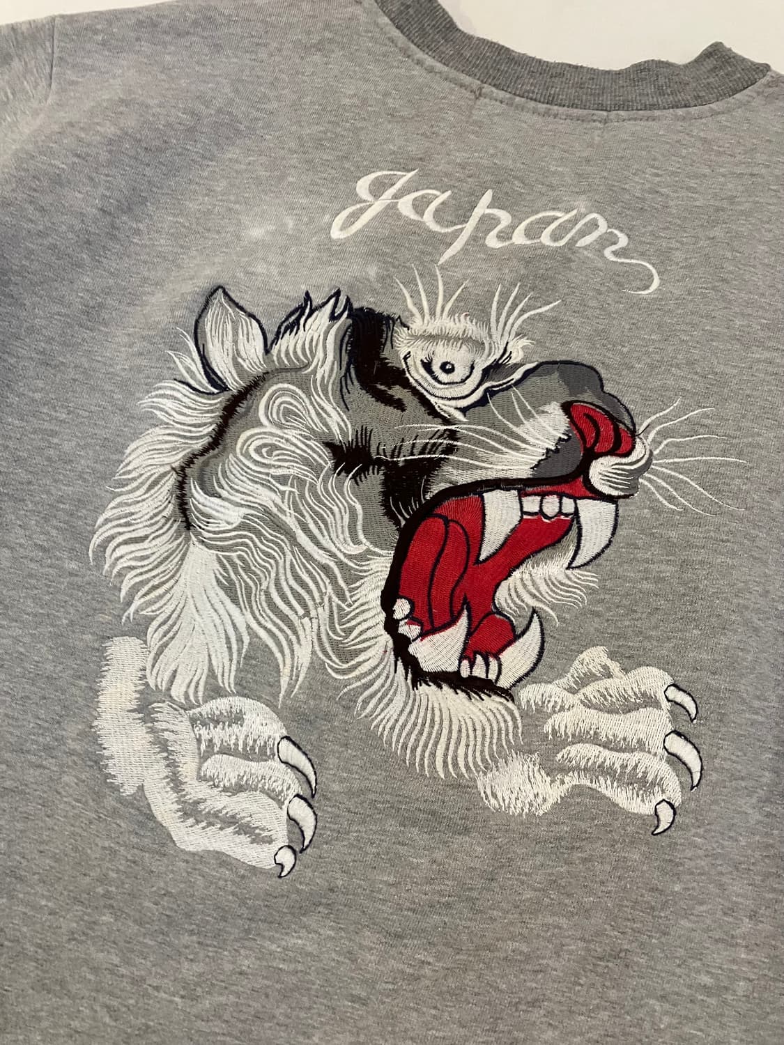 테일러 토요 재팬 백호 스카쟌 스웻셔츠 맨투맨 상품이미지2