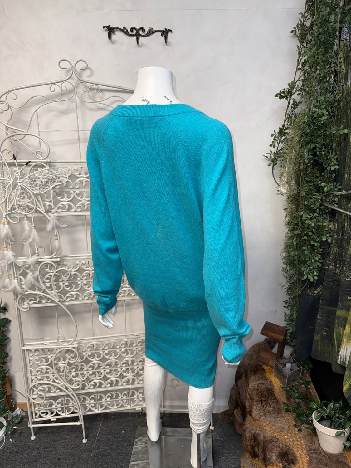 Michael Kors blue Italian yarn knit ops 상품이미지3