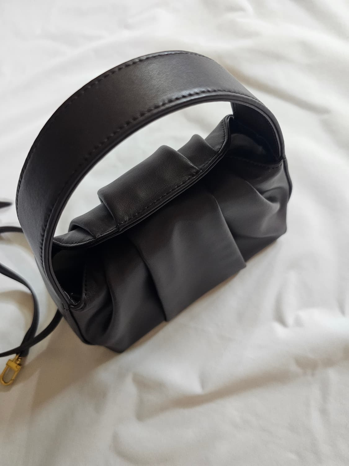 아뜰리에드루멘 오르간 브라운 팡틴백 레더 셔링 토트백 크로스백 가방 상품이미지7