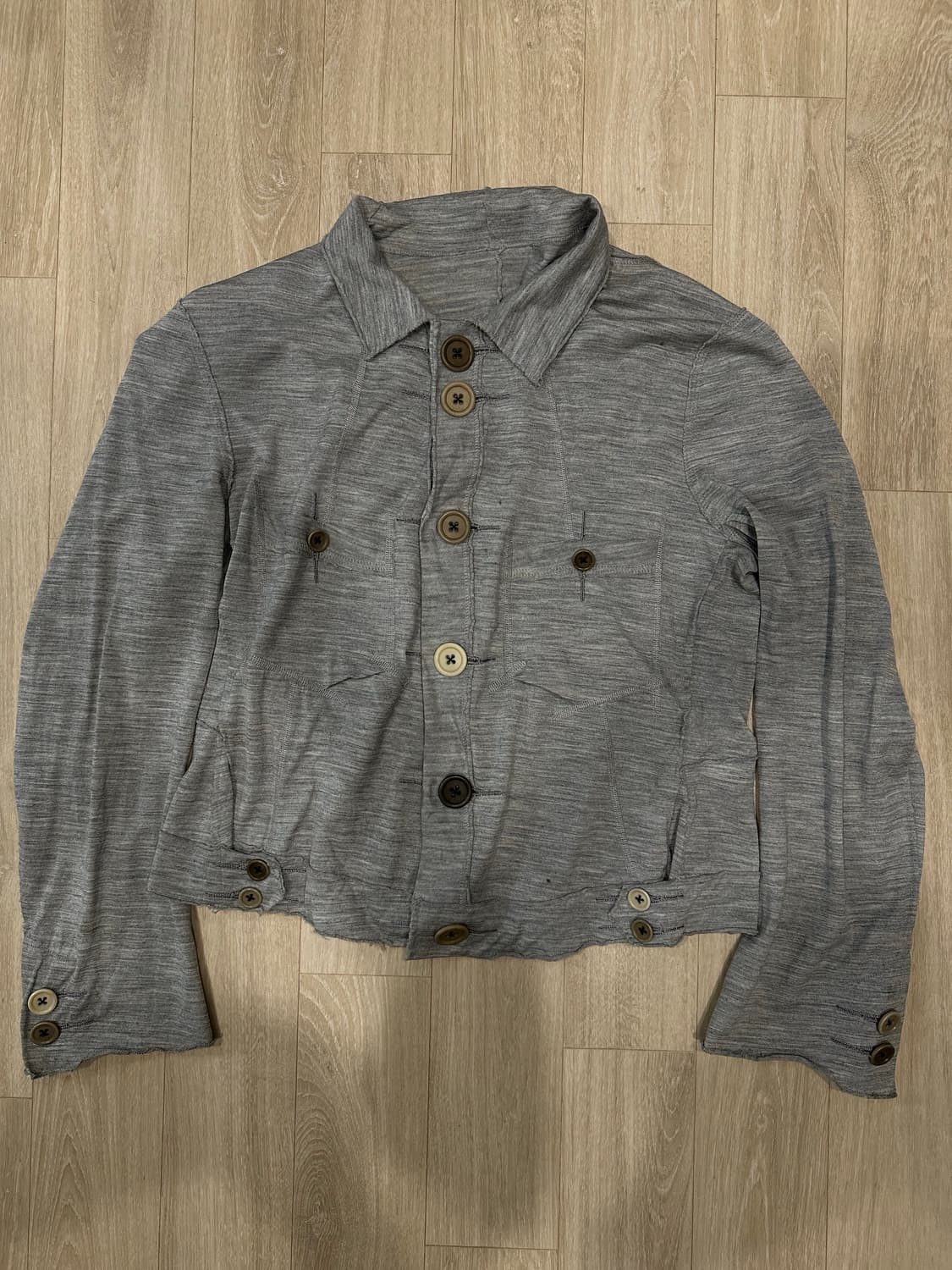 솔로이스트 울 셔츠자켓 상품이미지1