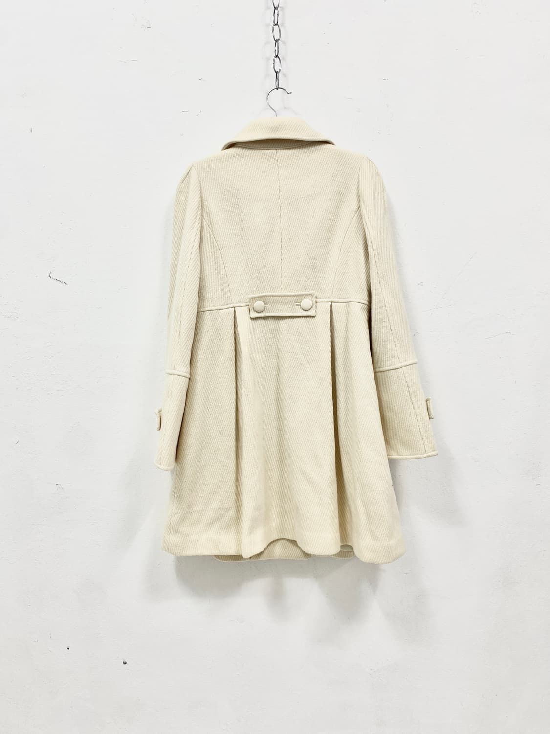 [LABORATORY] 아이보리 로걀 코리락쿠마 코트 상품이미지3