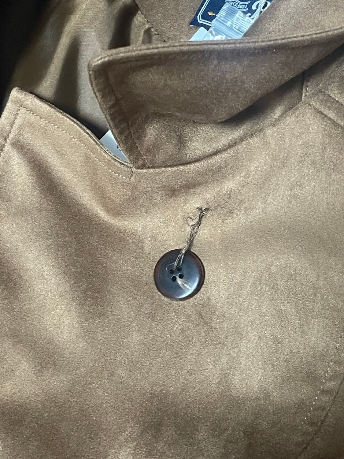 새상품)썸웨어버터 러스트 스웨이드 자켓 상품이미지5