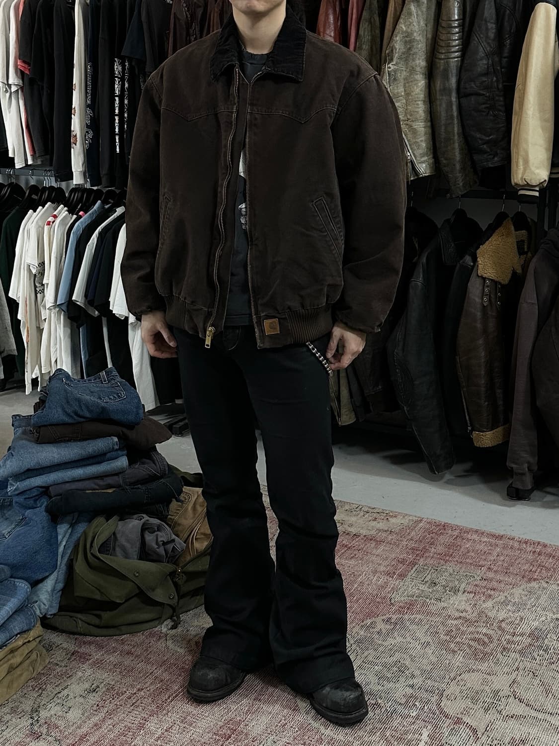 00's OG 칼하트 J14 산타페 자켓 칼하트 DKB 디트로이트 상품이미지2