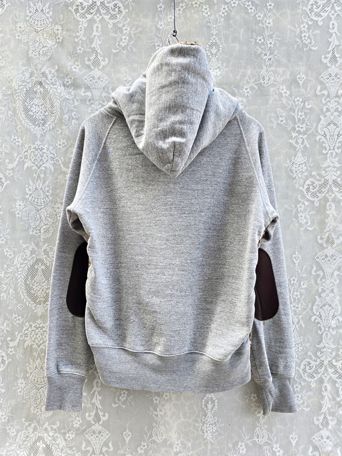 캐피탈 가죽 엘보우 후드티 (made in japan) 상품이미지6