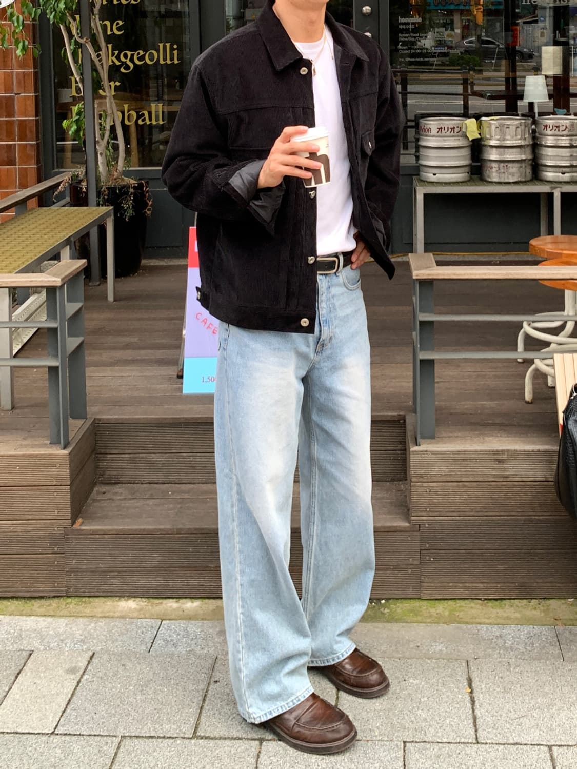 휴즈네스트 코듀로이 트러커 자켓M 상품이미지6