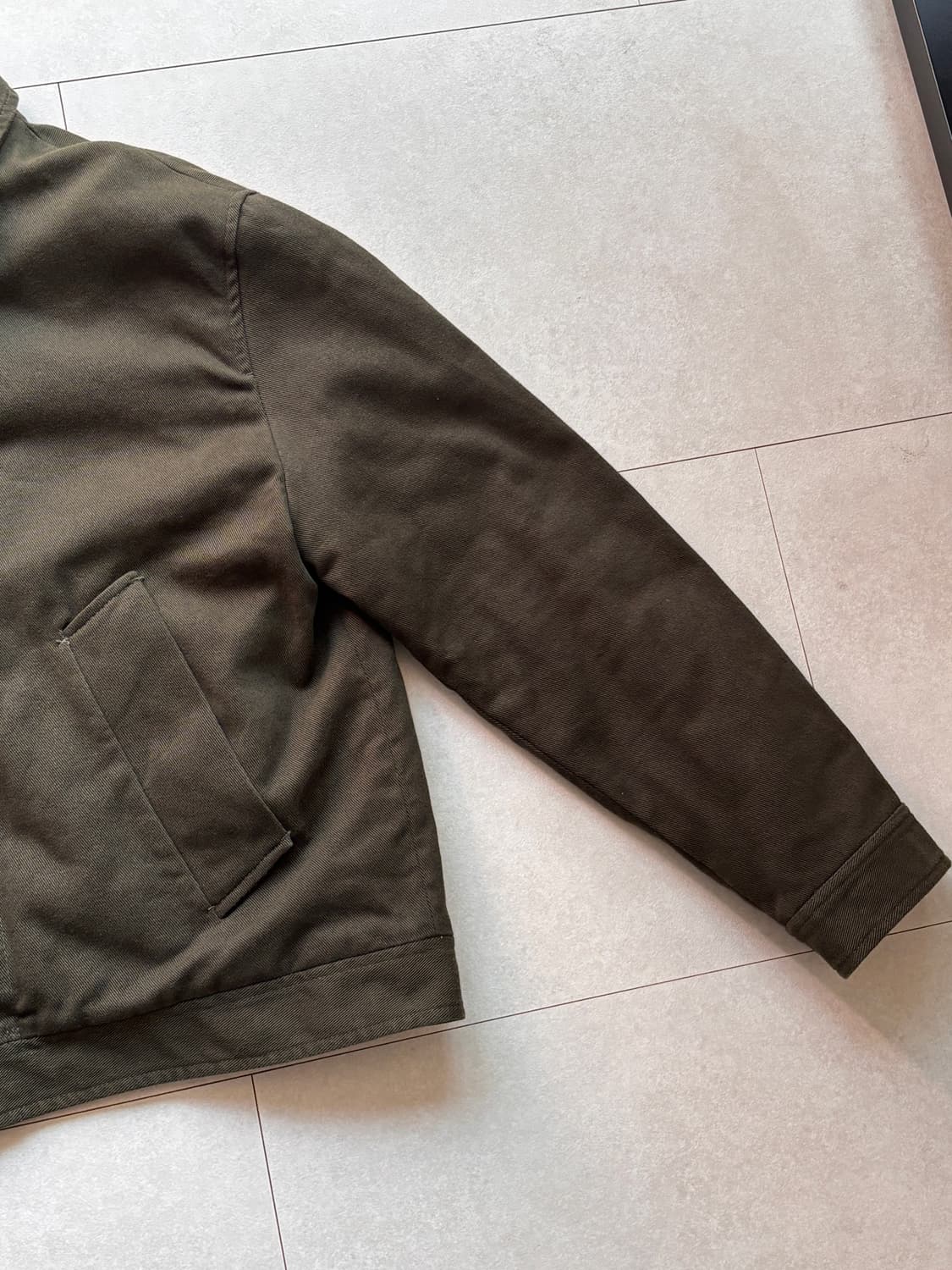 Zara Vintage st 코튼 워크자켓 M 상품이미지3