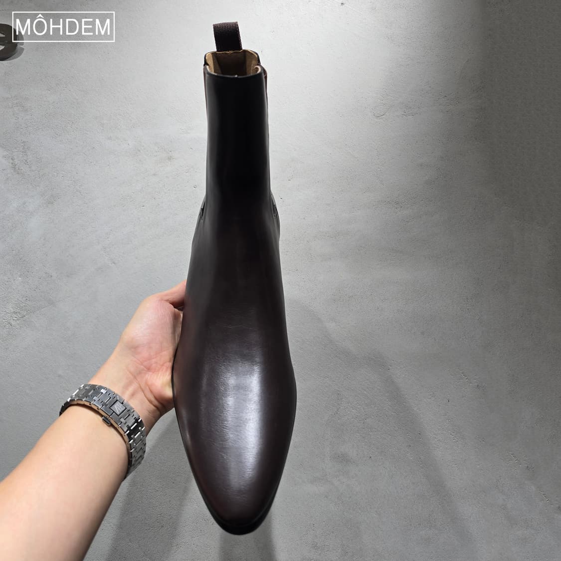 [premium] 클로쉐 밴딩 소가죽 첼시부츠 상품이미지9