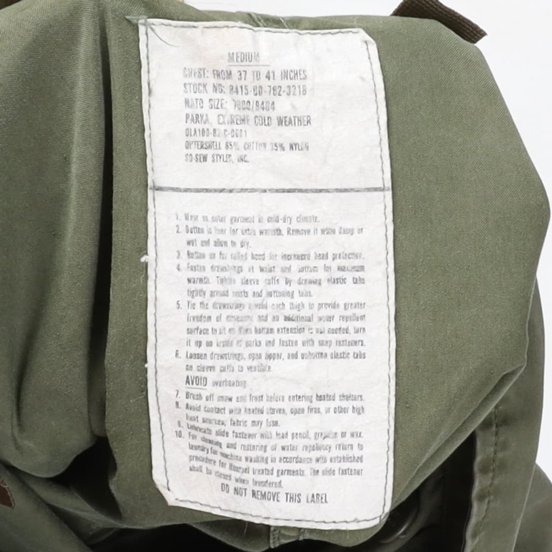 US Army M-65 Fishtail Parka  상품이미지7