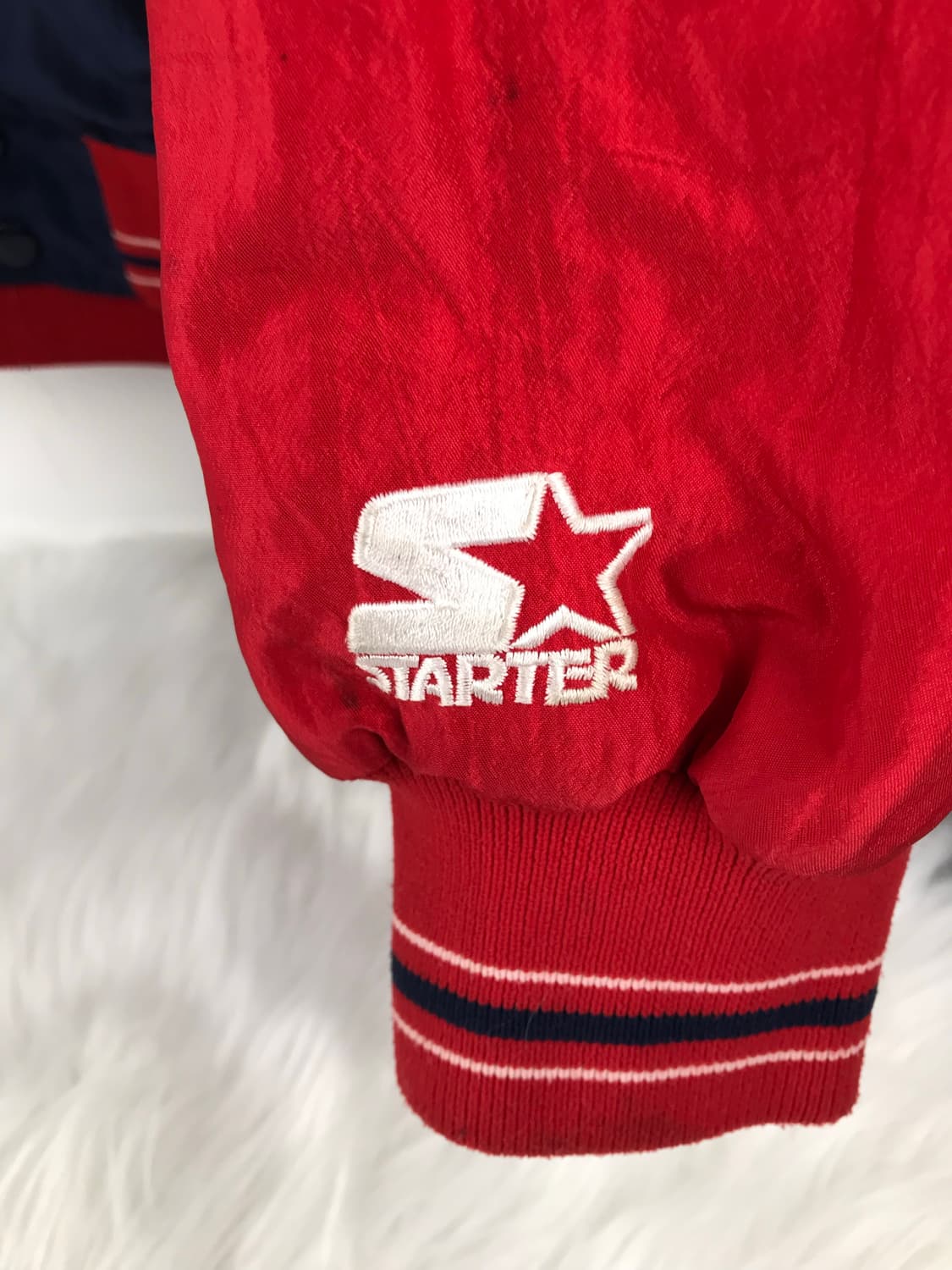 90s 스타터 인디아나 바시티 자켓 스타디움 점퍼 야구잠바 마제스틱 상품이미지4