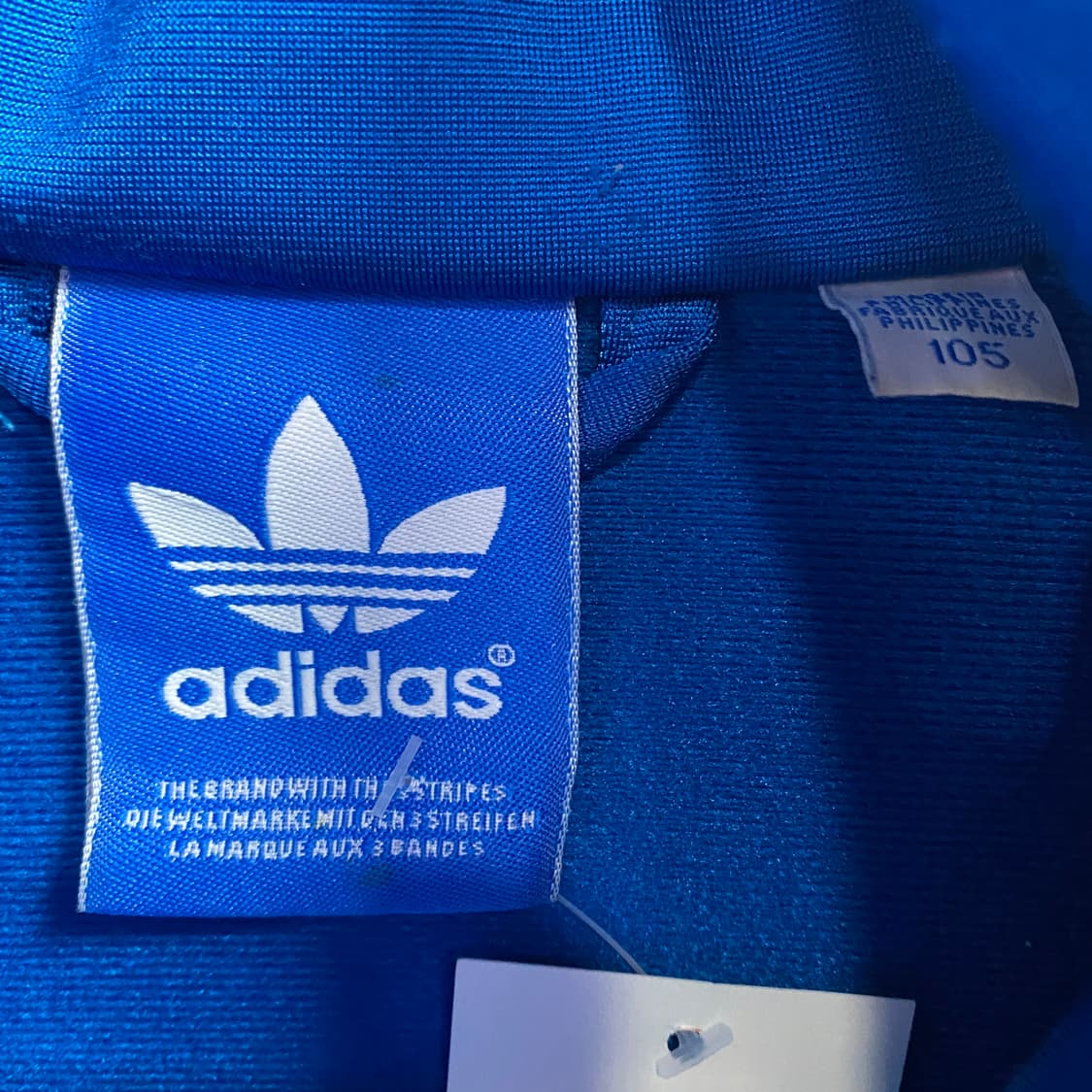 아디다스 파이어버드 오렌지 라인 블루 트랙탑 져지 B4023 상품이미지4