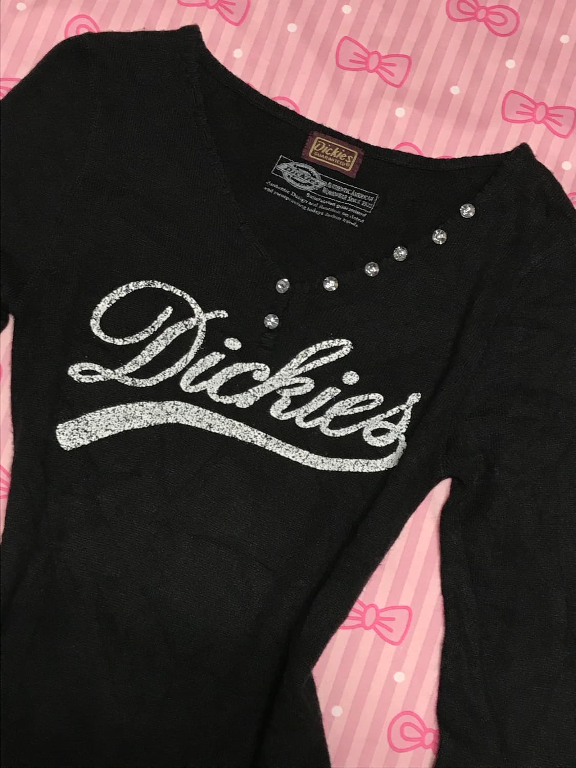 디키즈 y2k 니트 슬리브 상품이미지2