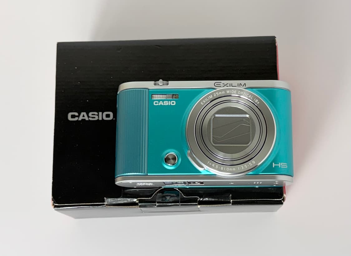 (미사용급) 카시오 엑슬림 zr1800 민트💚 상품이미지1