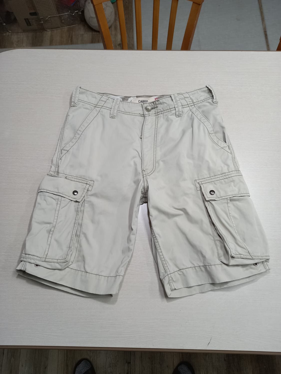 34-35 빈티지 리바이스 카고 반바지 연베이지 34-587 상품이미지1