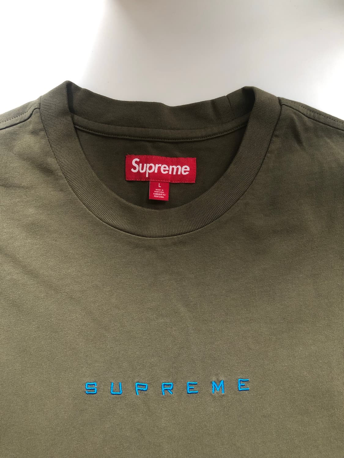 [L] 슈프림 24ss Supreme University 카키 상품이미지1