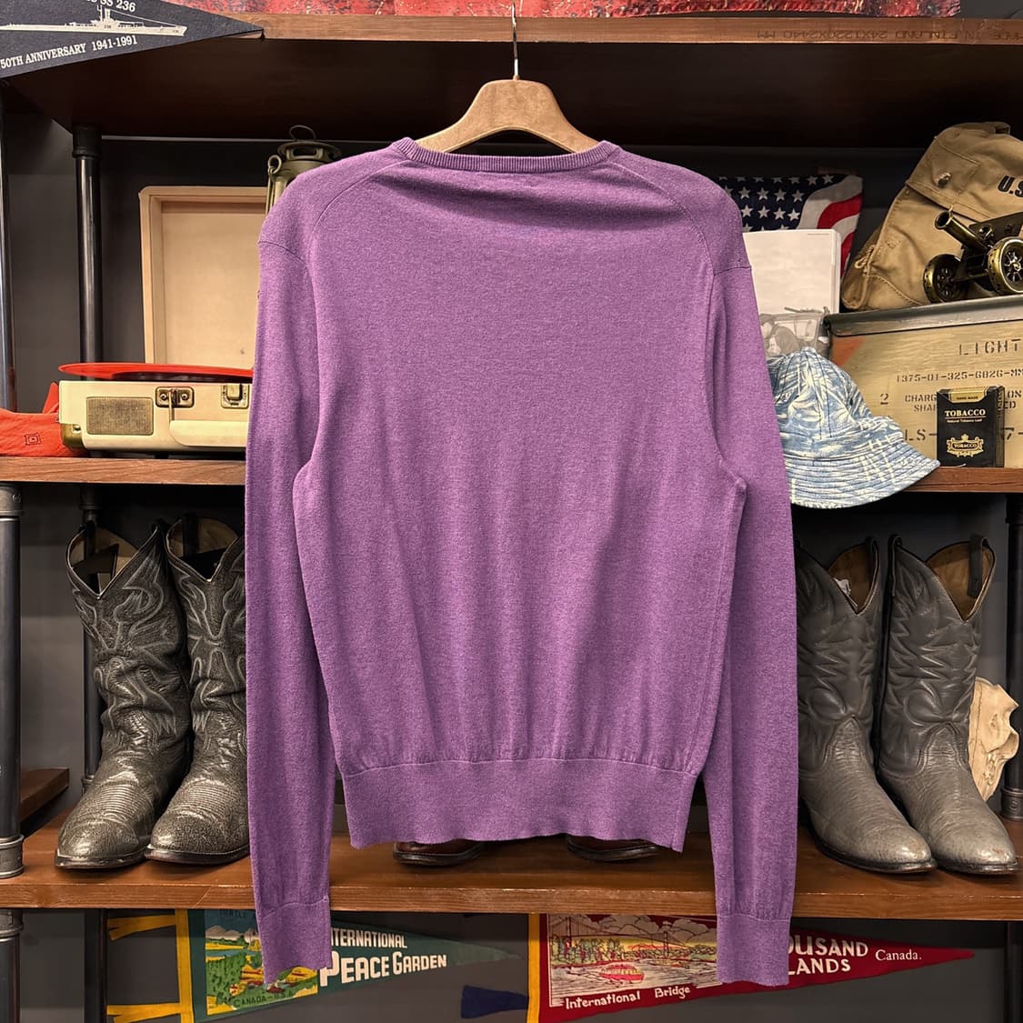 신형라벨 폴로 랄프로렌 캐시미어 라운드넥 니트 스웨터 N725 상품이미지2