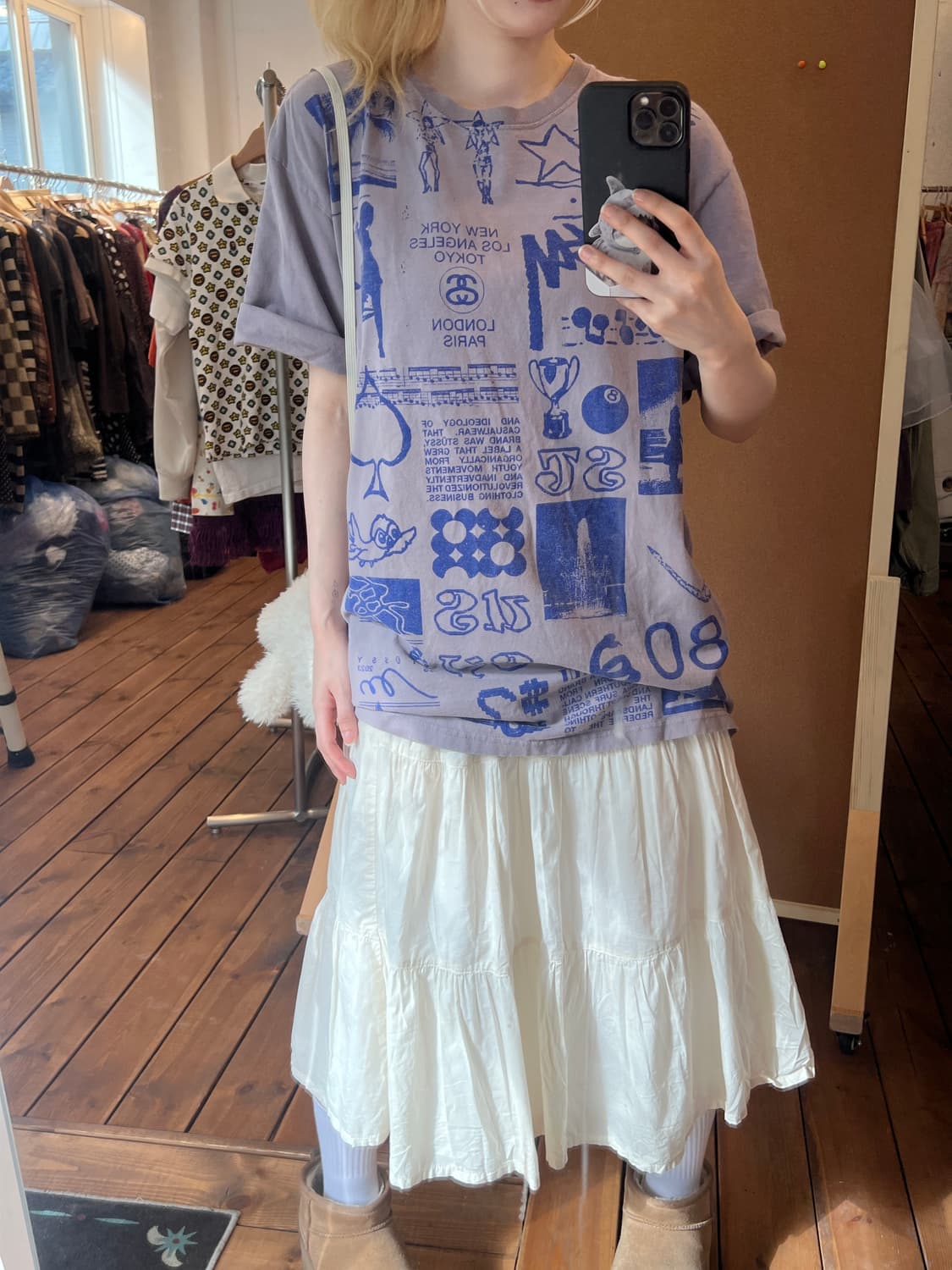 올드 스투시 반팔 상품이미지6