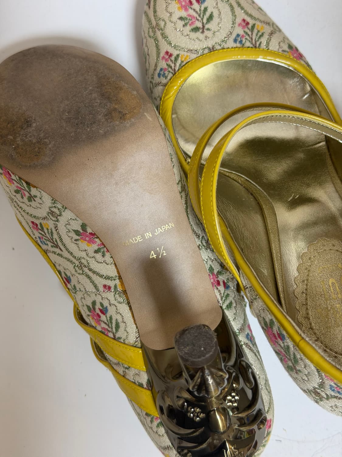 vintage anna sui cat foot heels 상품이미지3