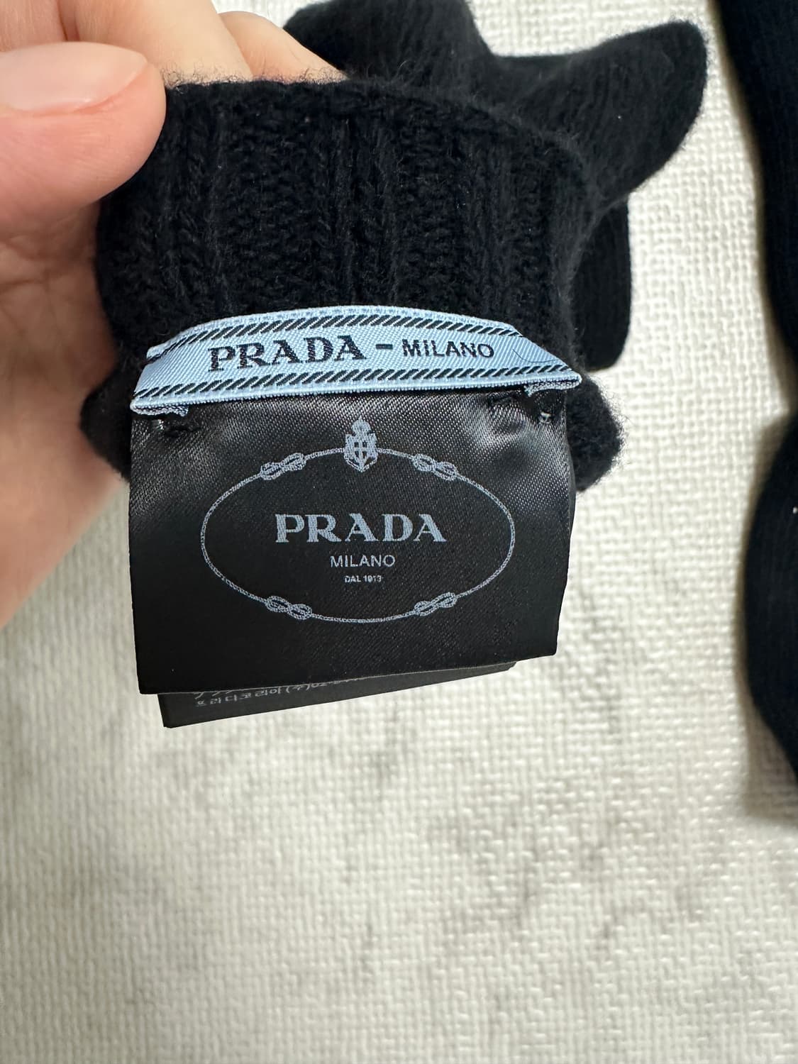 프라다 래빗 캐시미어 장갑 상품이미지4