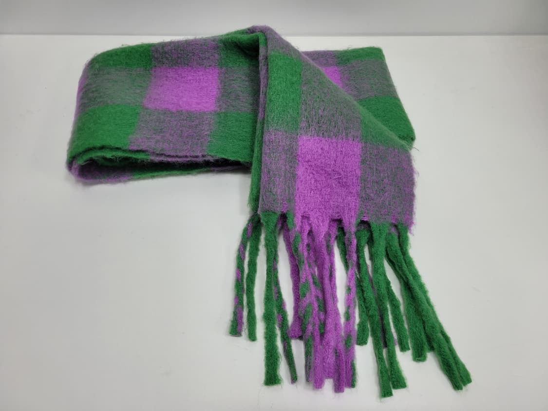 써스데이아일랜드 23FW 빅킹엄 체크 머플러 / 210x38
 상품이미지3