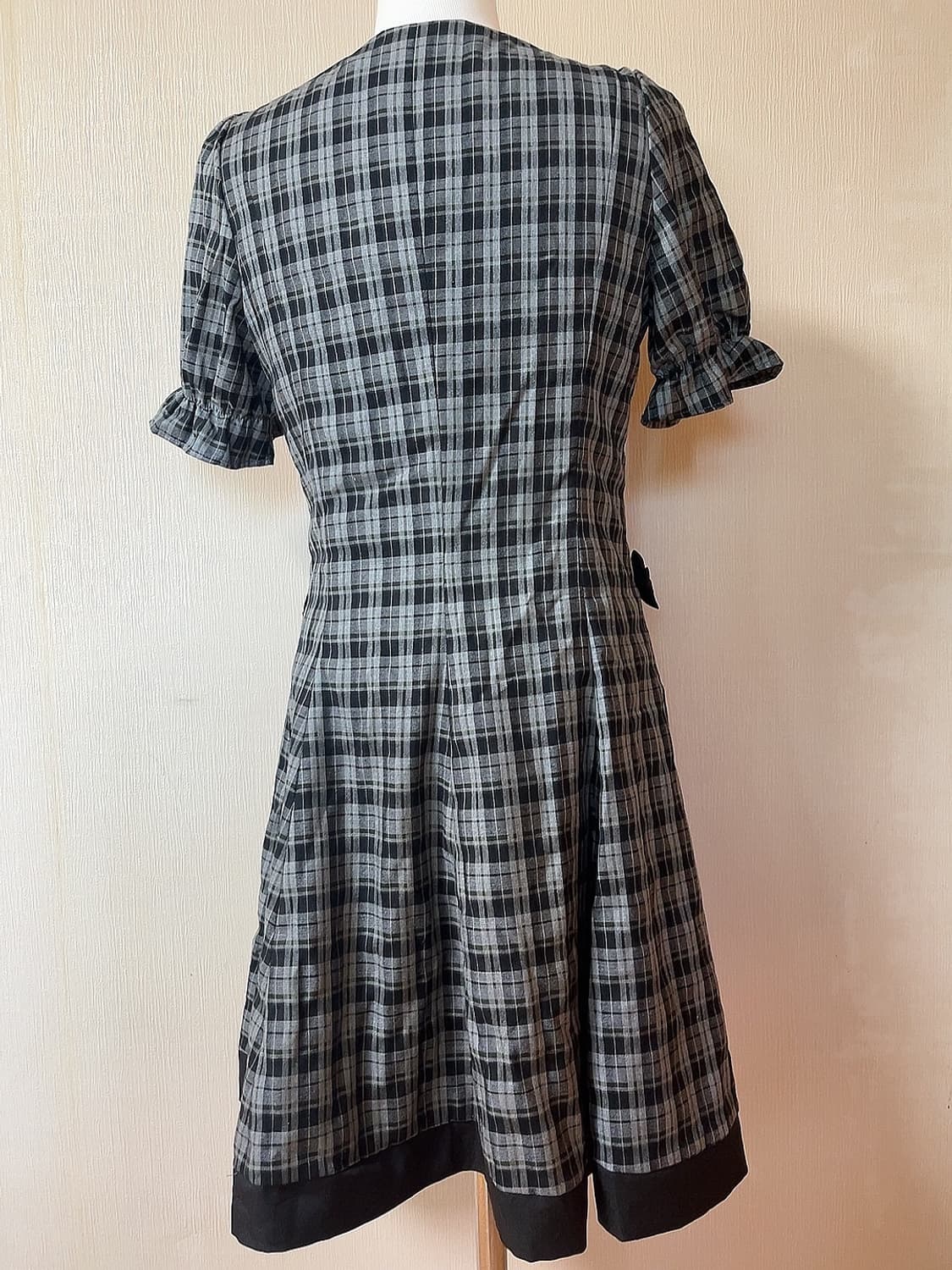 vintage check ops 상품이미지2