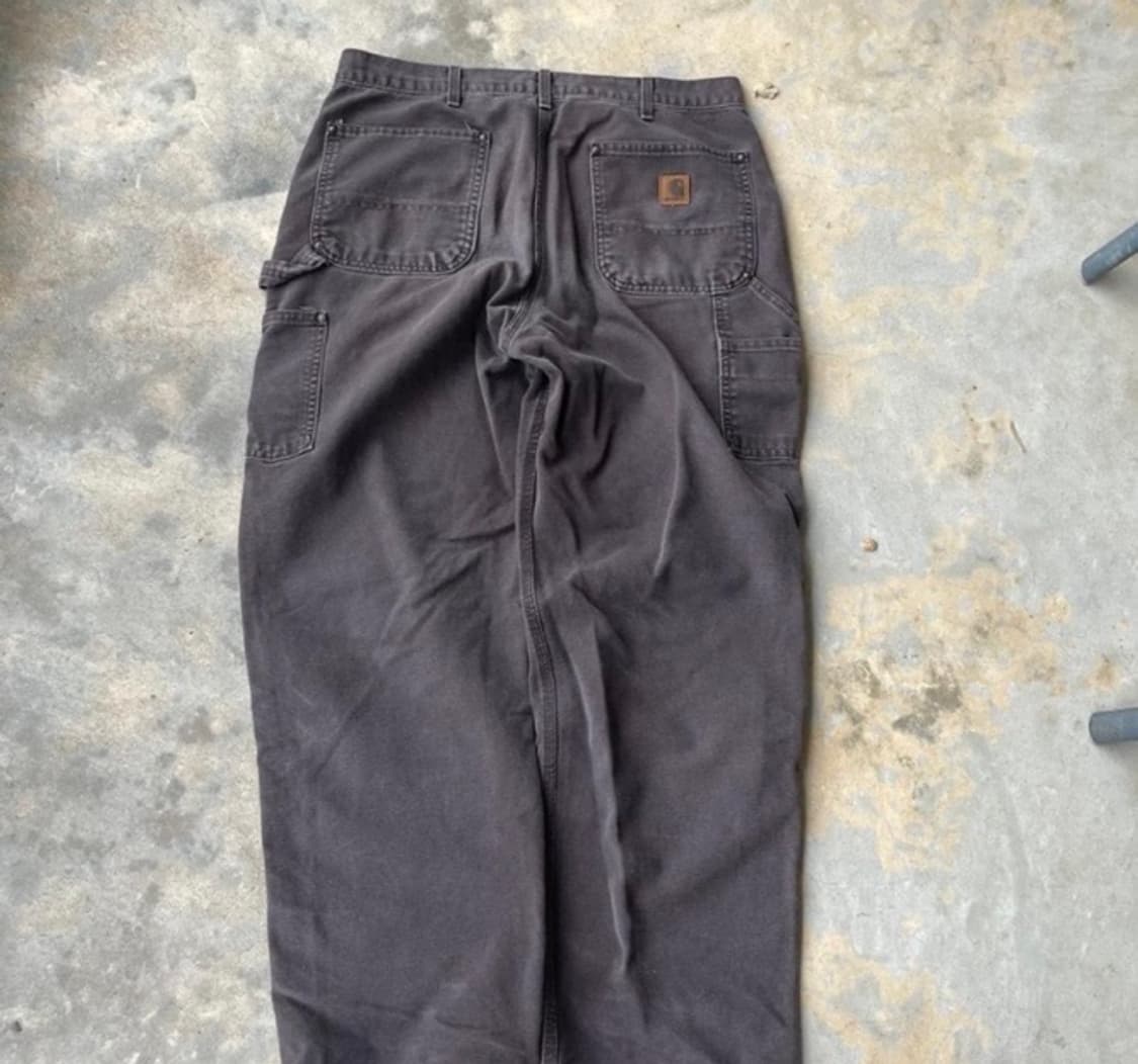 00s 칼하트 더블니 B136  다크브라운 DKB 상품이미지2