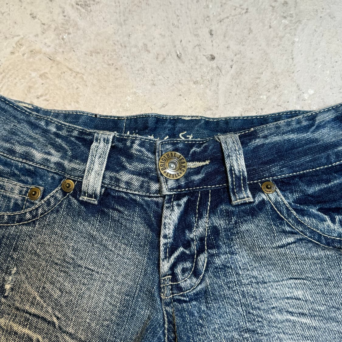 SKY BOMBER 데님 숏츠 상품이미지3