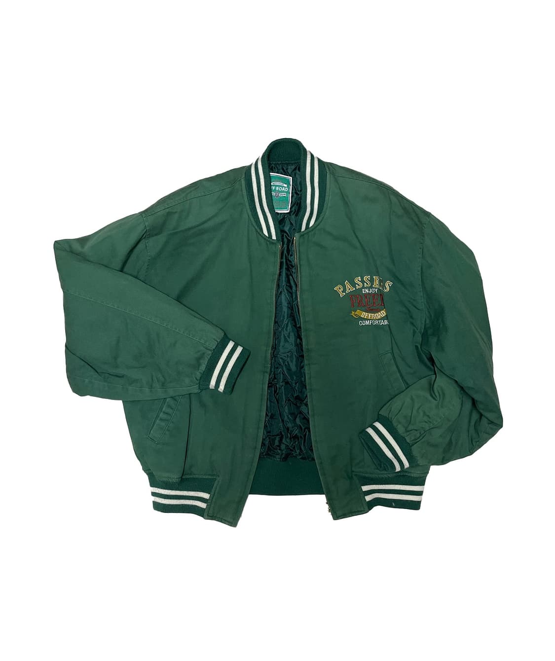 vintage green bomber jacket 항공 점퍼 상품이미지1