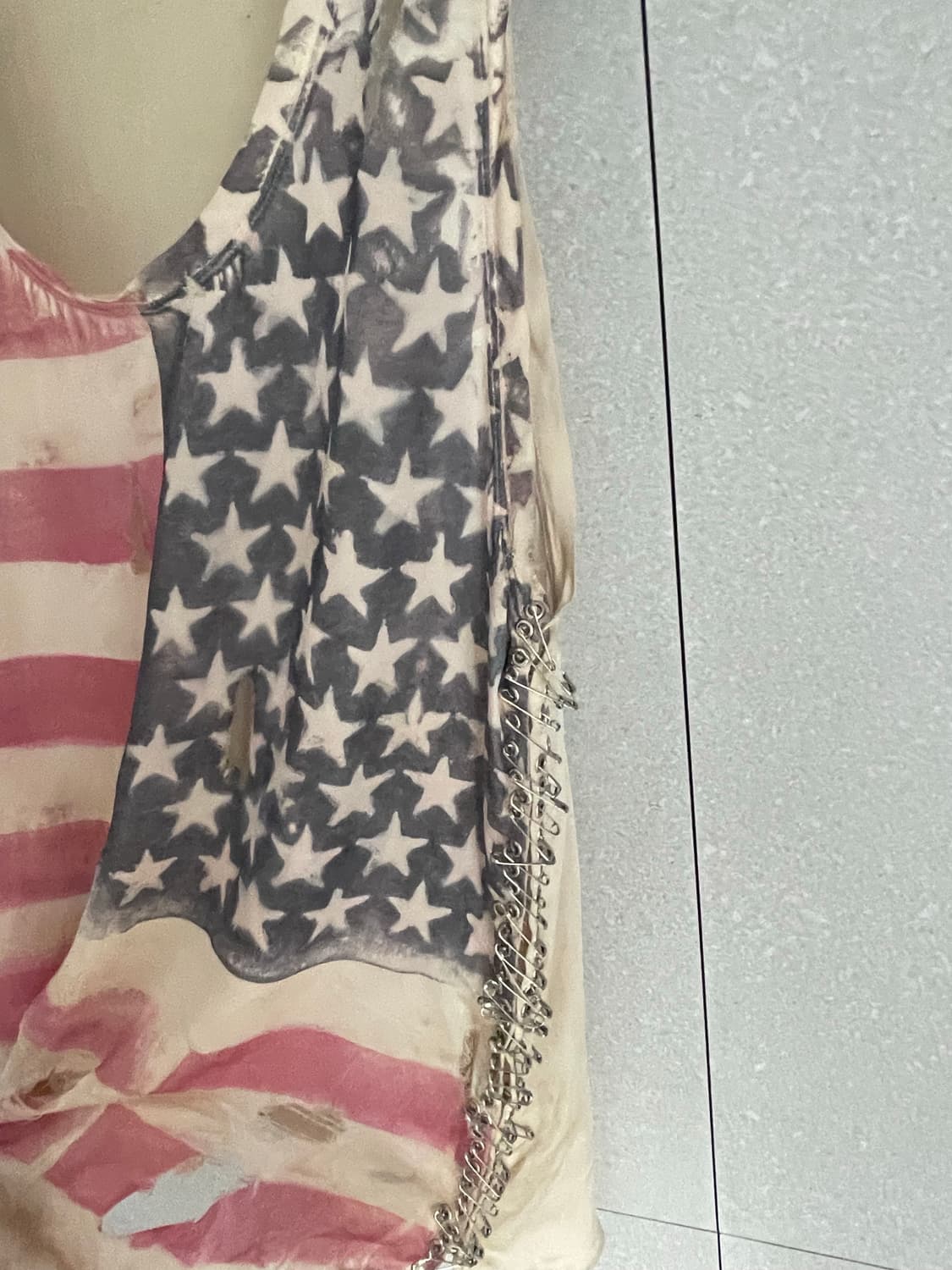 Balmain ss11 성조기 탱크탑 데카르넹 상품이미지5