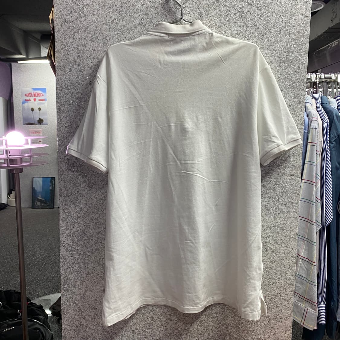 폴로 랄프로렌 커스텀 슬림핏 화이트 피케티 B4258 상품이미지4