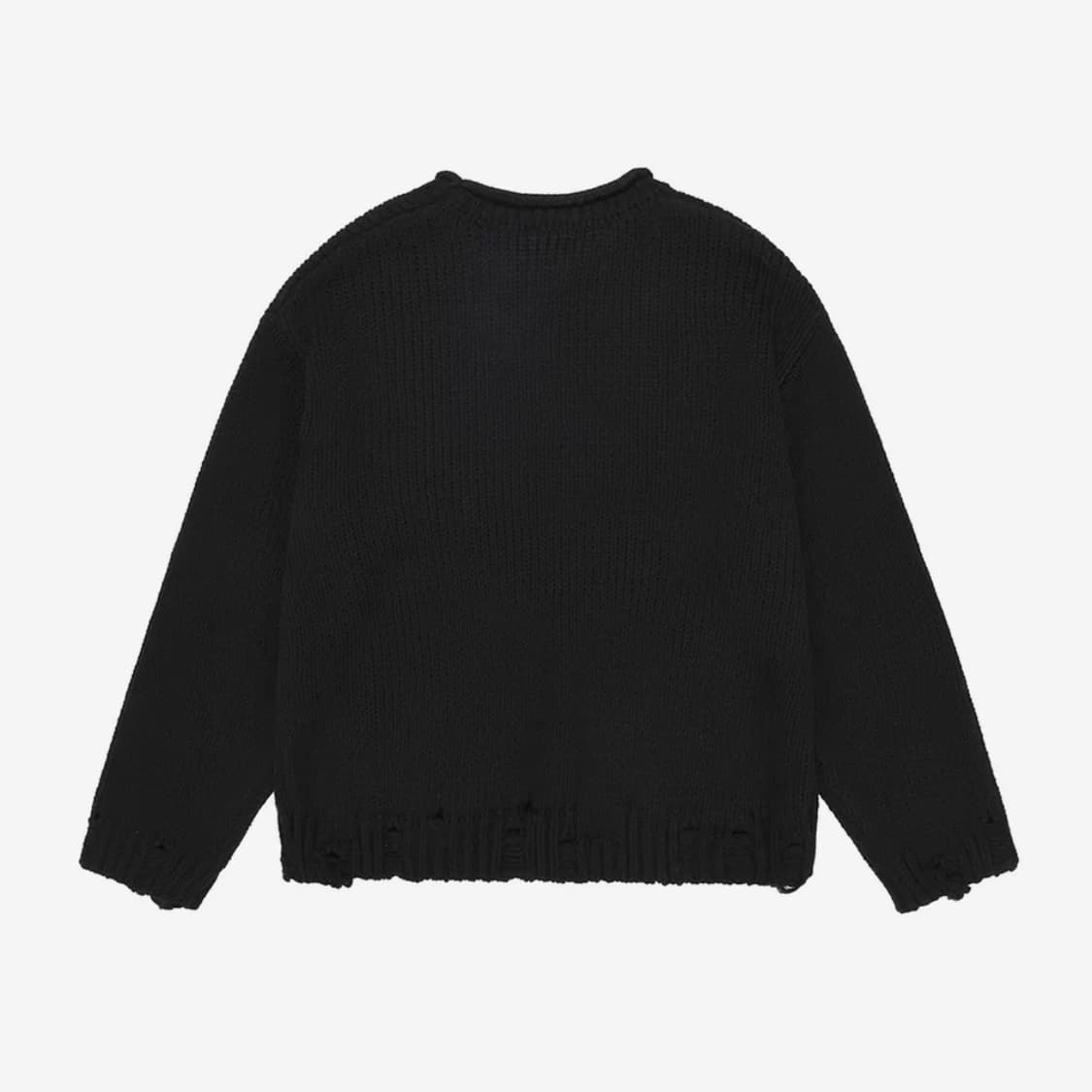 OY HEART STITCH DESTROYED KNIT 상품이미지2