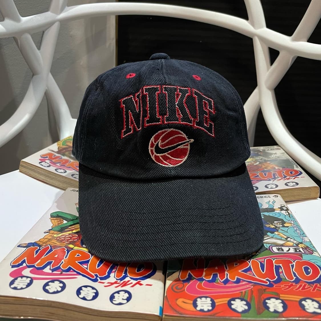 1990s 나이키 NIKE 베스킷볼 올드스쿨 6패널캡 상품이미지1