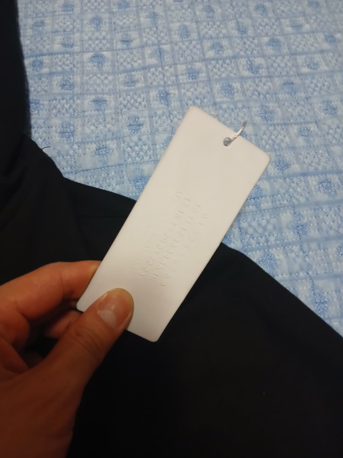 메종 마르지엘라 넘버링 로고 자수 후드 상품이미지3