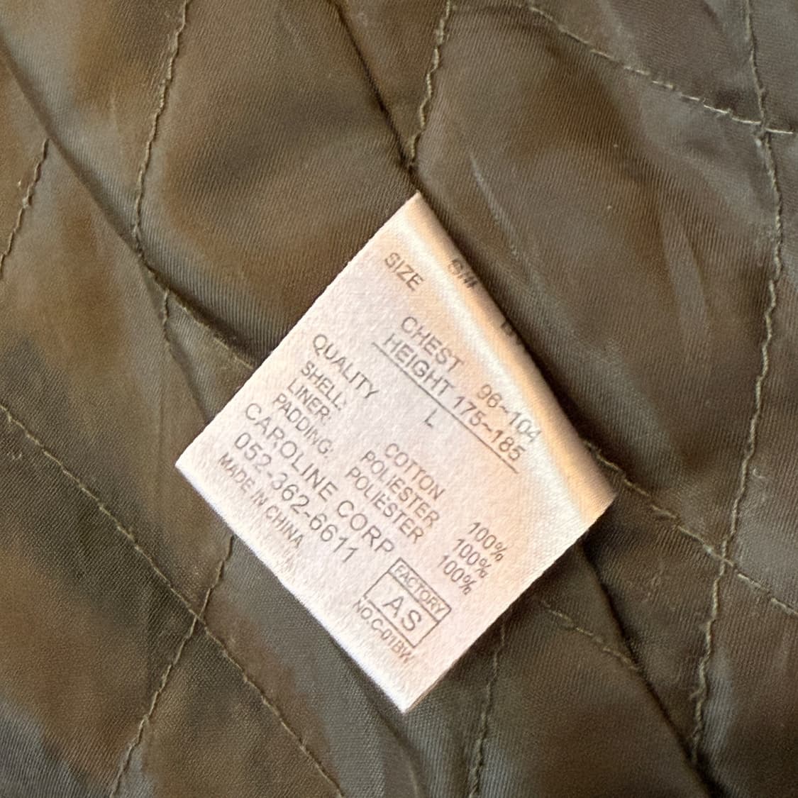 BUNDESWEAR 벨루어 M65 다크 챠콜 밀리터리 자켓 상품이미지6