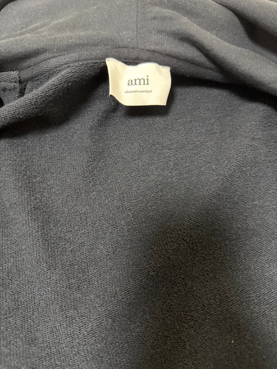 AMI 아미 스몰 하트 로고 후드집업 (정품) (사이즈 XS) 상품이미지5