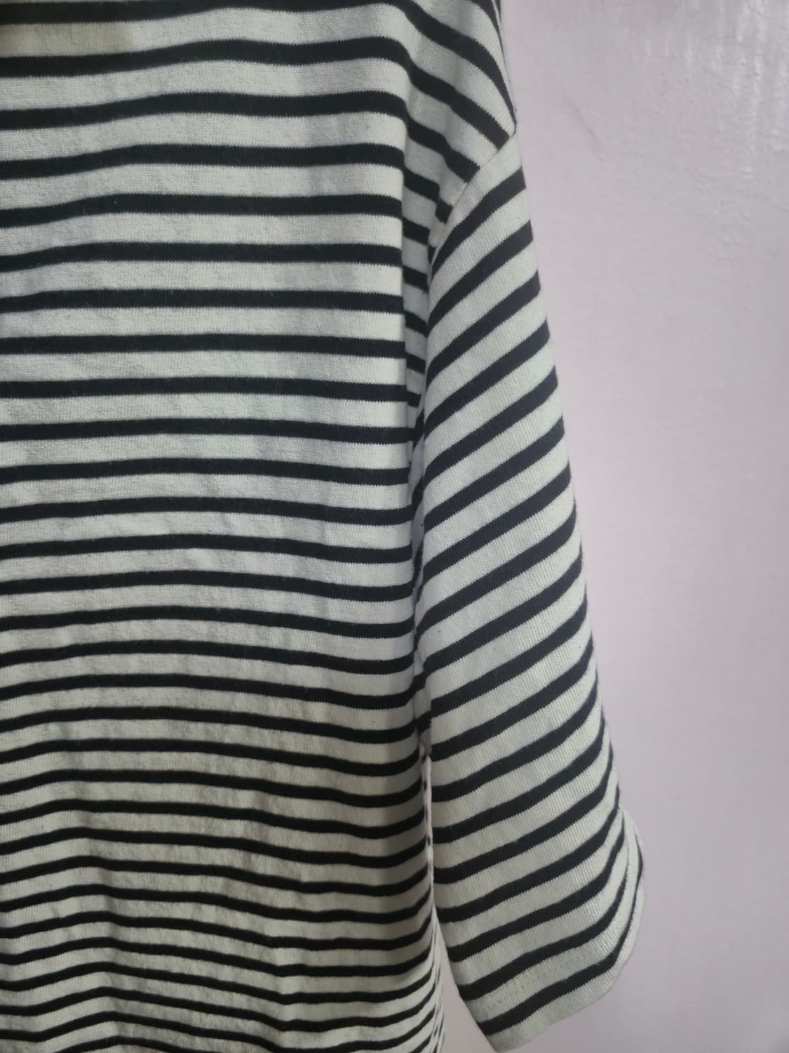 톰보이 스트라이프 반팔 카라 티셔츠 상품이미지5