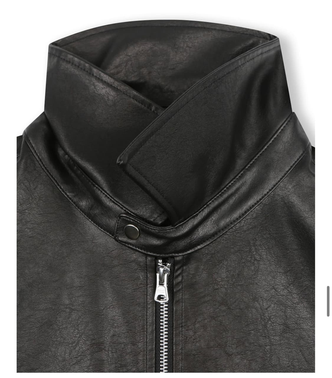 비슬로우 크롭 가죽자켓 M사이즈 상품이미지4