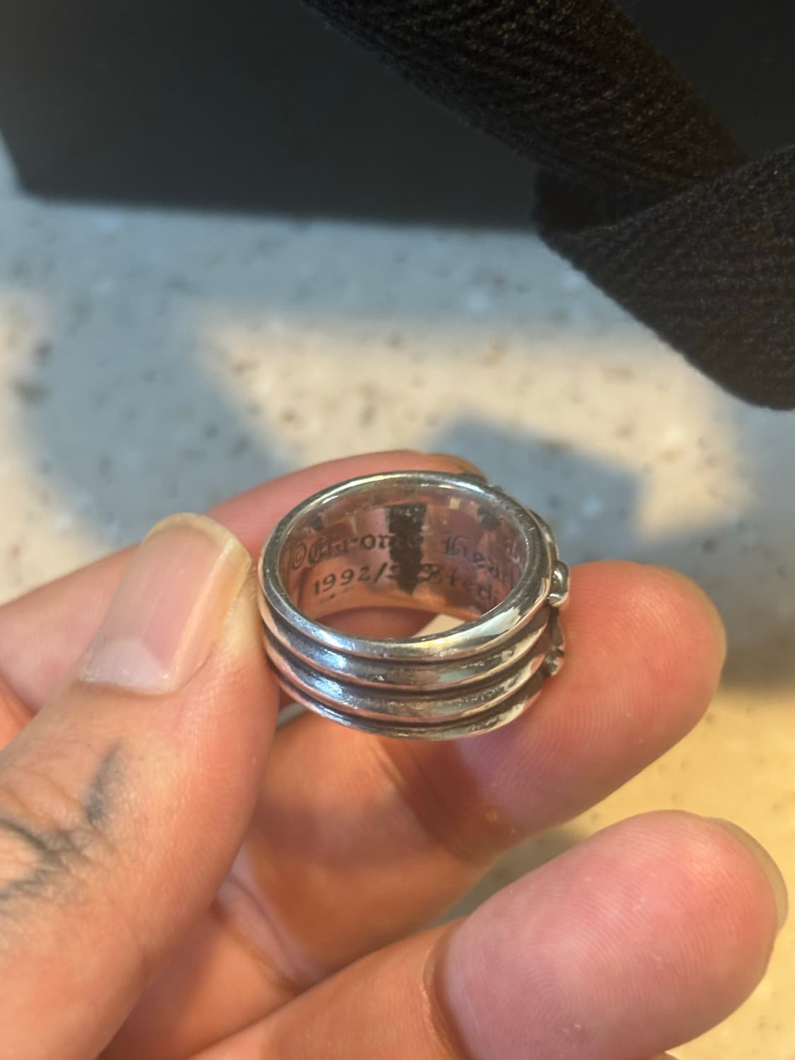 [us7.5] 크롬하츠 대거링 루비다이아 애프터 상품이미지3