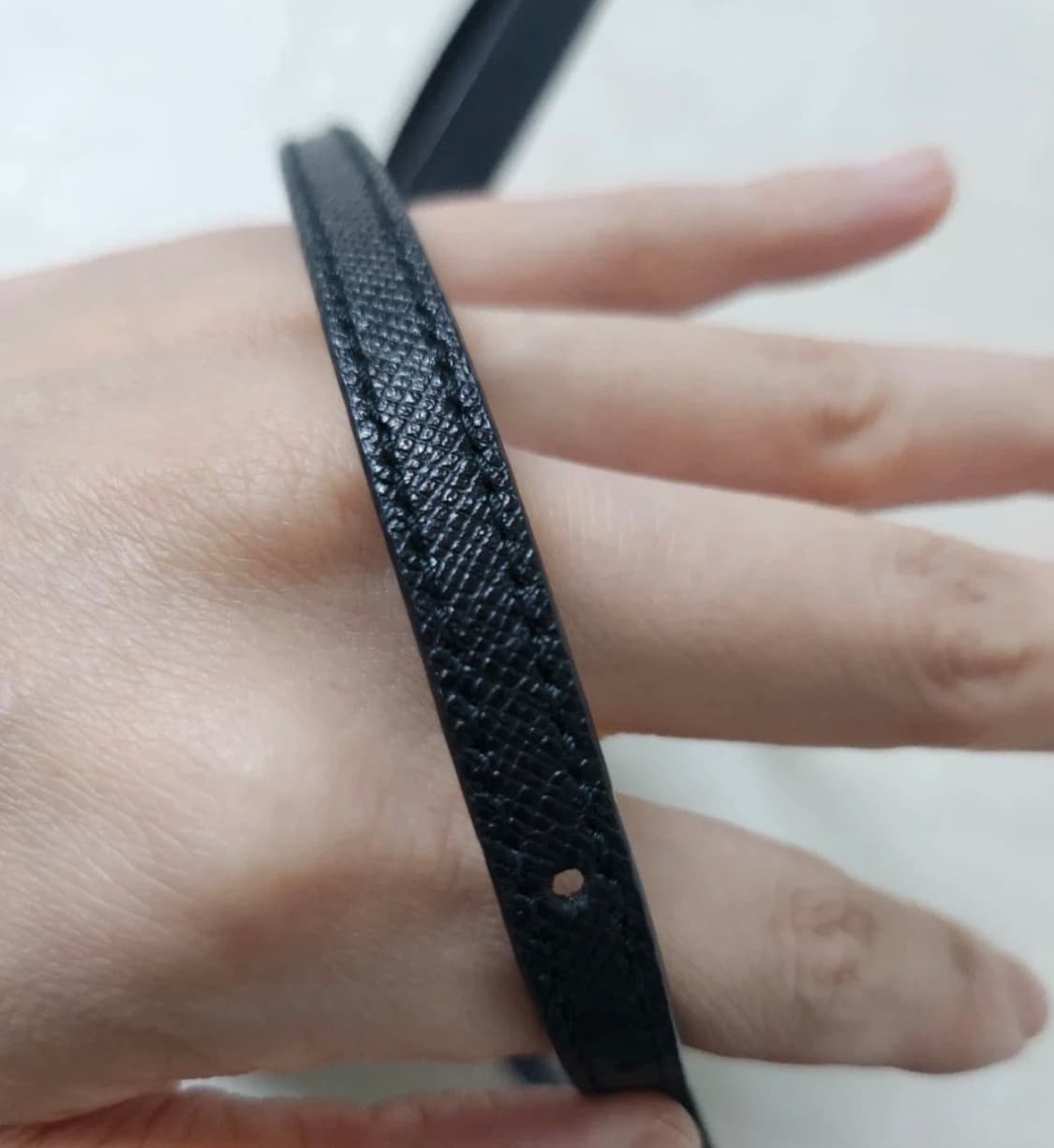 프라다 나일론 버킷백 블랙 복조리백 상품이미지6