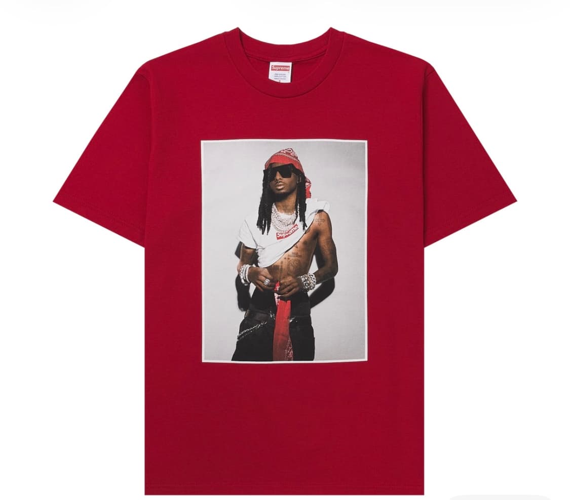 Supreme Playboi Carti T-Shirt Red - 25FW 상품이미지1