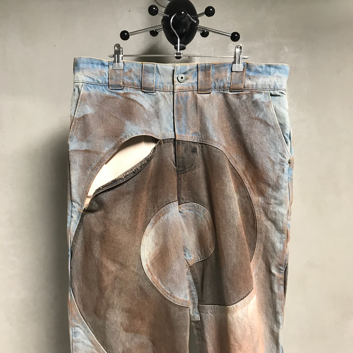 바라간 스파이럴 컷아웃 데님 팬츠 32 상품이미지2