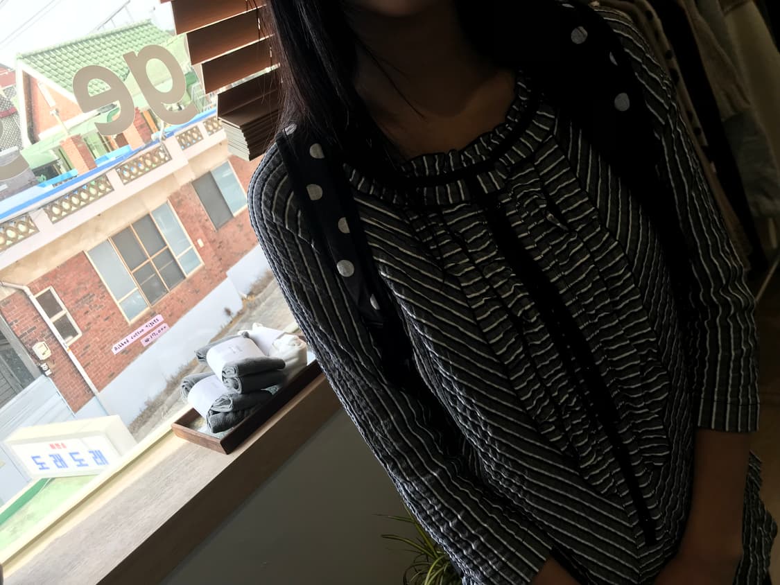 빈티지 프릴 블라우스  상품이미지3