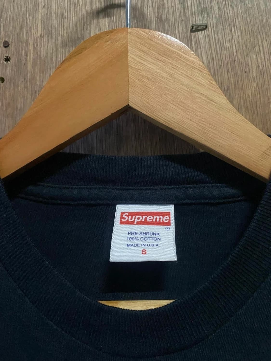 S슈프림 블랙 18SS Fine arts T-shirt 상품이미지2